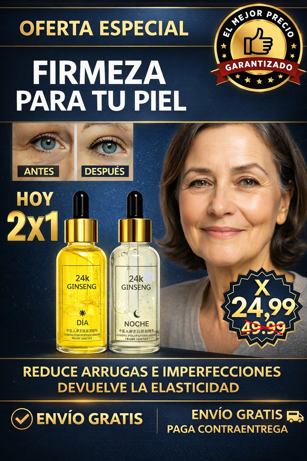 Oferta Especial 2x1: Serum Ginseng™