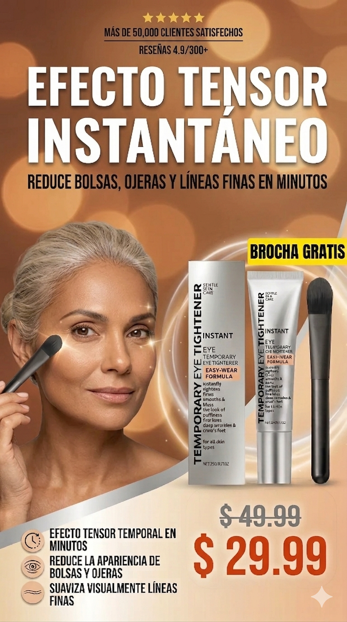 Crema Reafirmante + REGALO🎁 Mirada Joven en Minutos👀